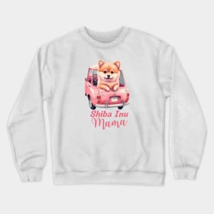 Shiba Inu Mama Crewneck Sweatshirt